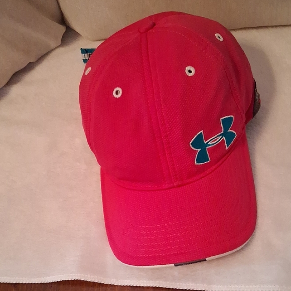 Under Armour Kids' Vibrant Pink Hat - Picture 1 of 5